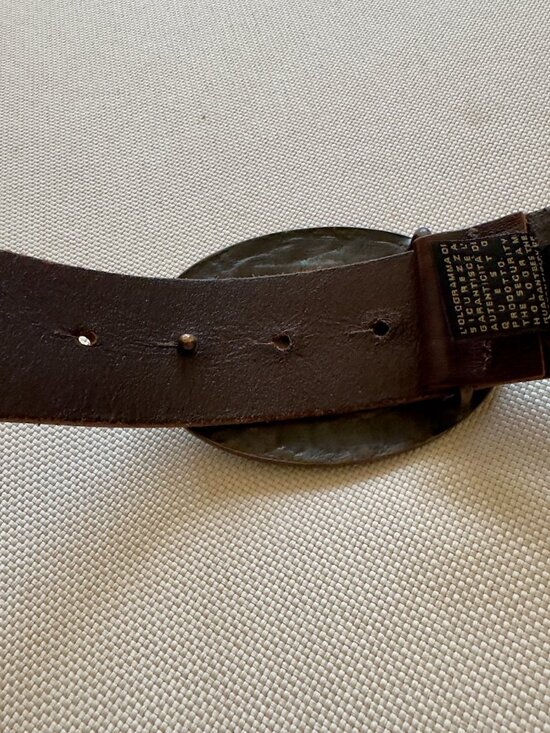 Roberto Cavalli Just Cavalli Leather Belt Western Style Cowboy - 85 cm main image 8